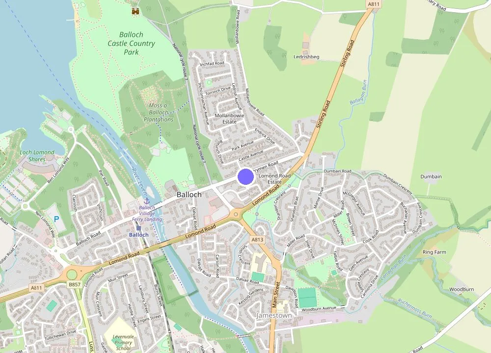 Map: Gowanlea Guest House